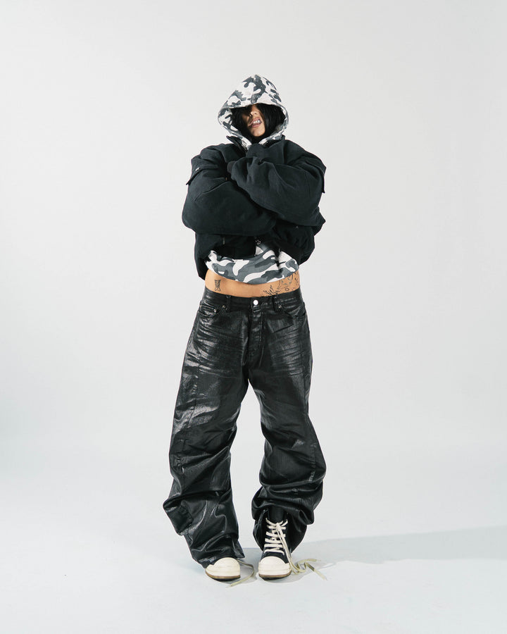 CANVAS BOMBER JACKET