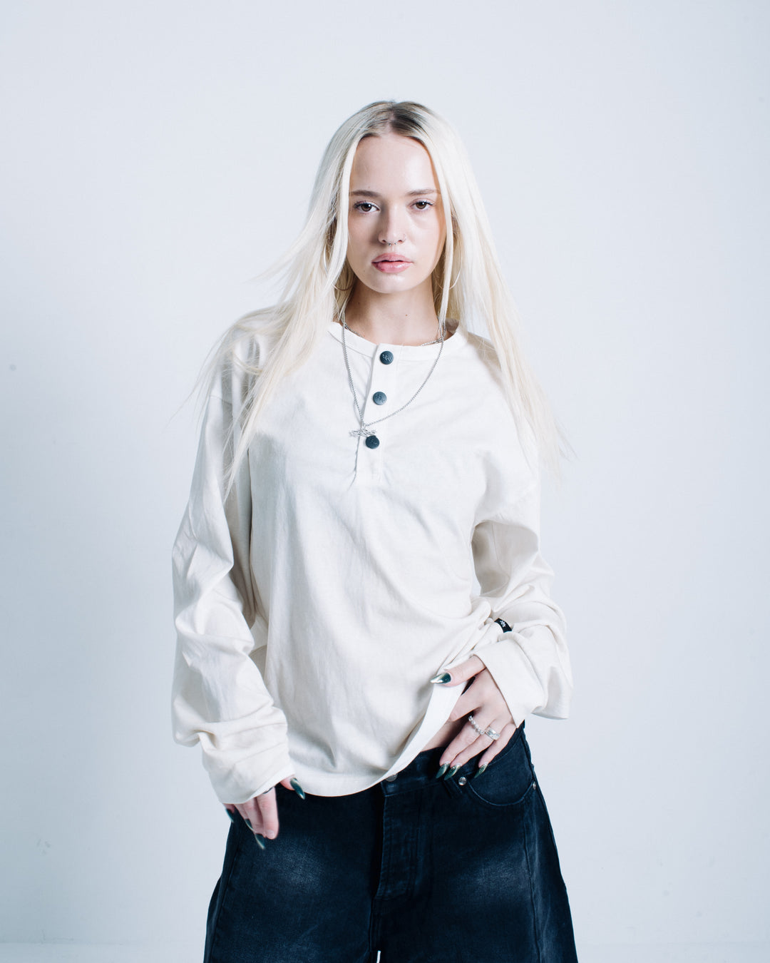 HENLEY LONG SLEEVE